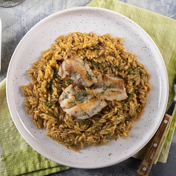 Κριθαρότο με γερμανό